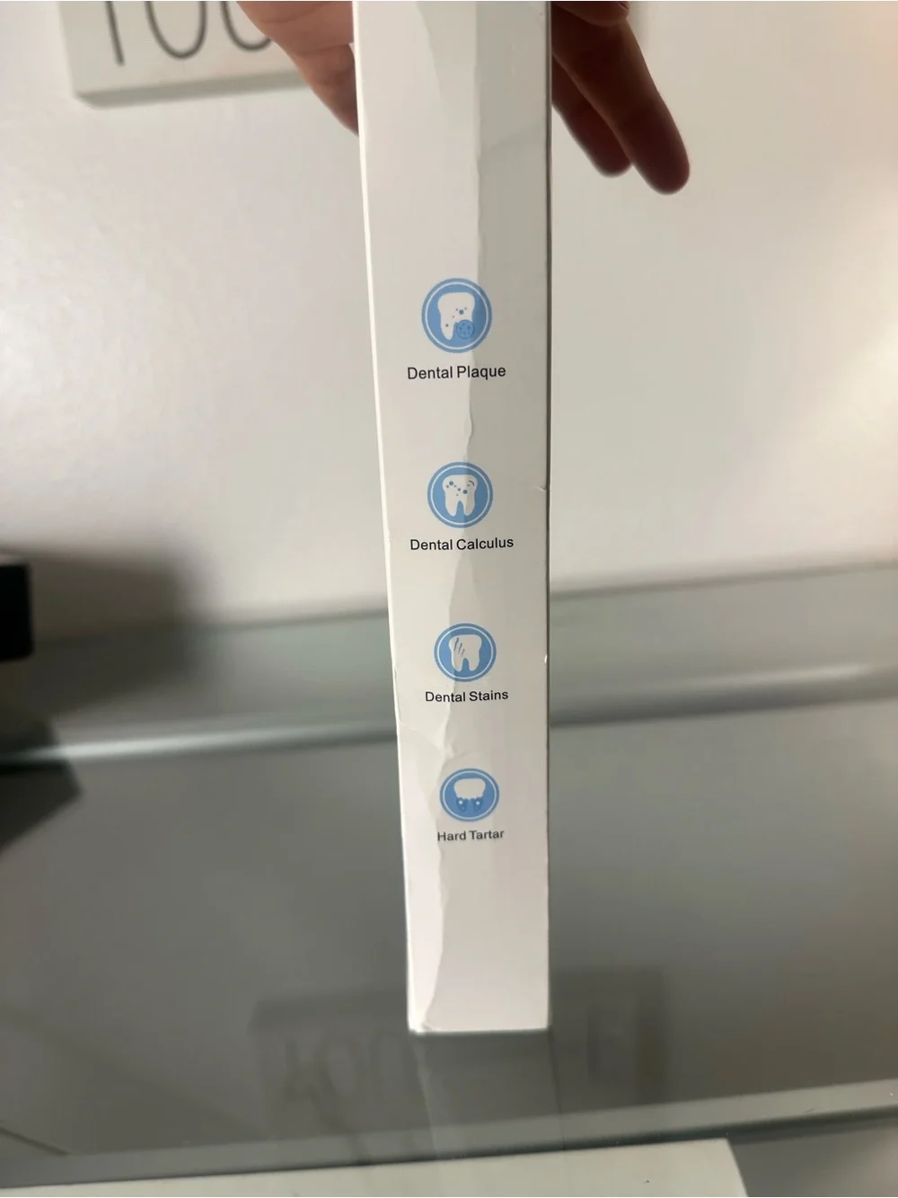 White Pet Dental Cleaner - Ultrasonic Tooth Care for Small Pets